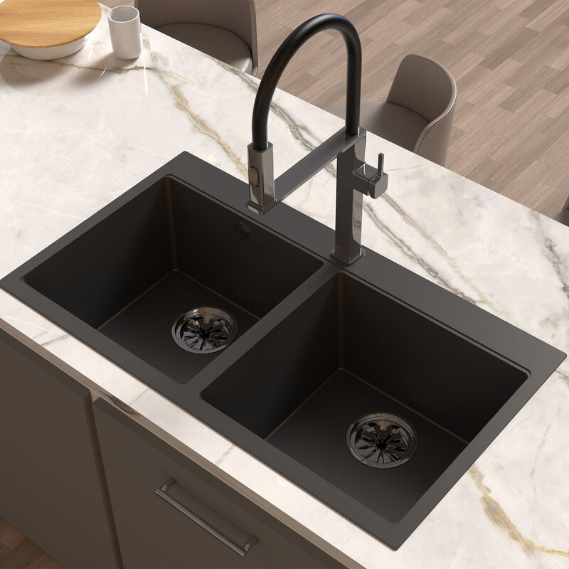 MONOMANDO MEZCLADOR COCINA SKY GUN GREY 7 LPM
