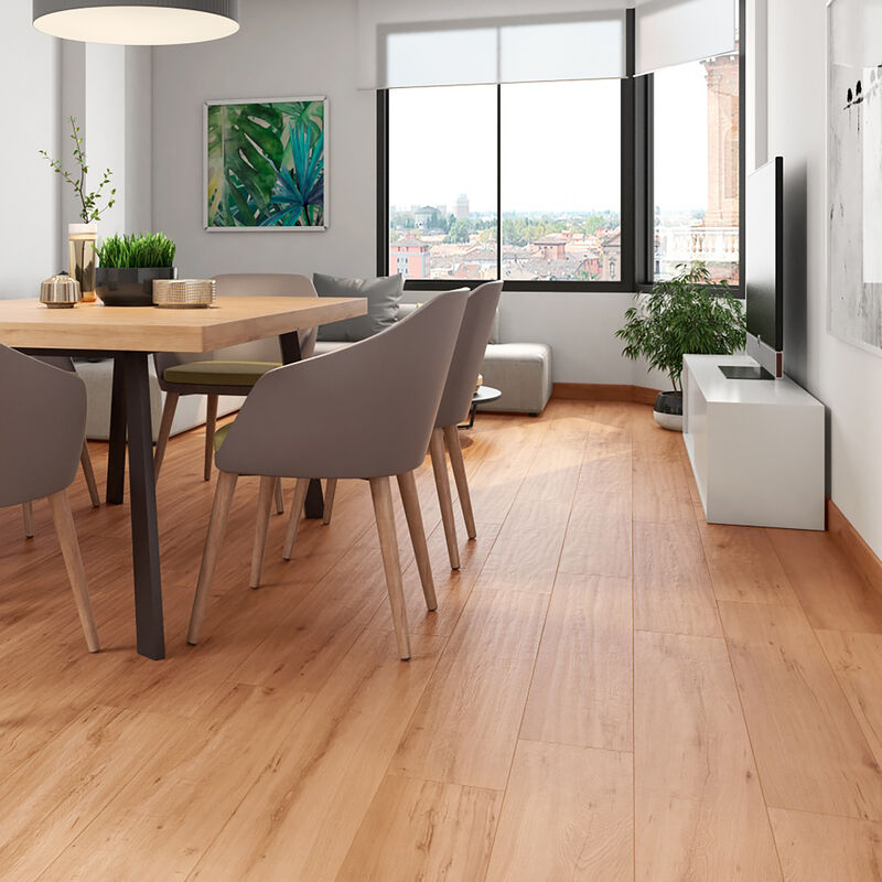 PORCELANATO ESMALTADO MILENA CEREZO MATE 20X80 CM