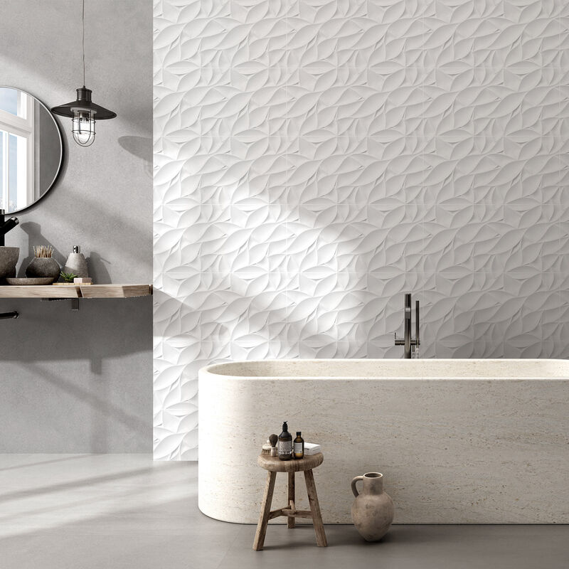 CERÁMICO ESMALTADO ICE DECO LEAF BRILLO 30X60 CM