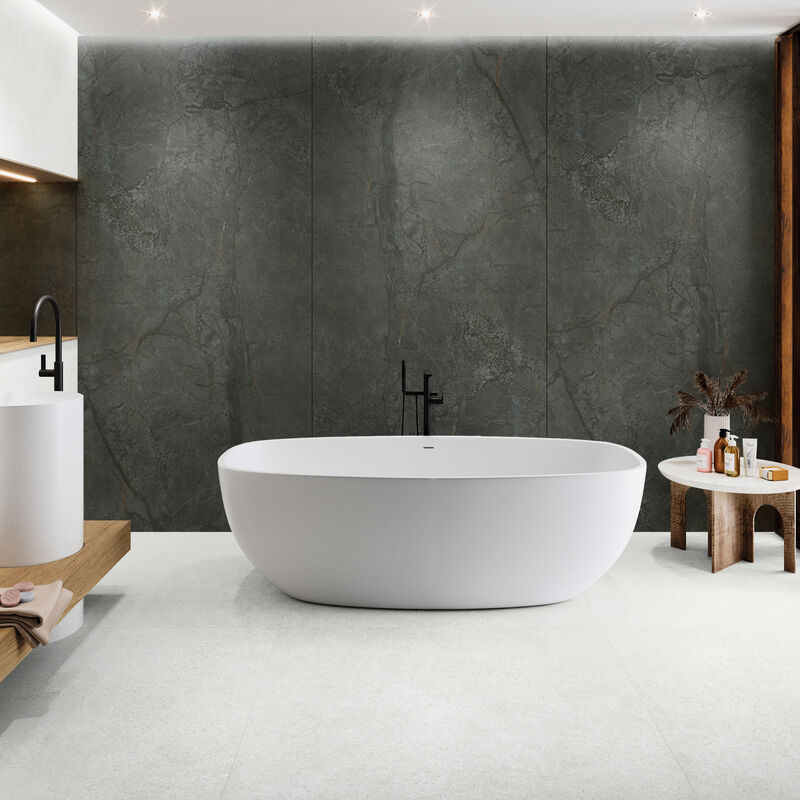 KLIPEN PORCELANATO ESMALTADO ALABASTRO GREY MATE 120X270 CM