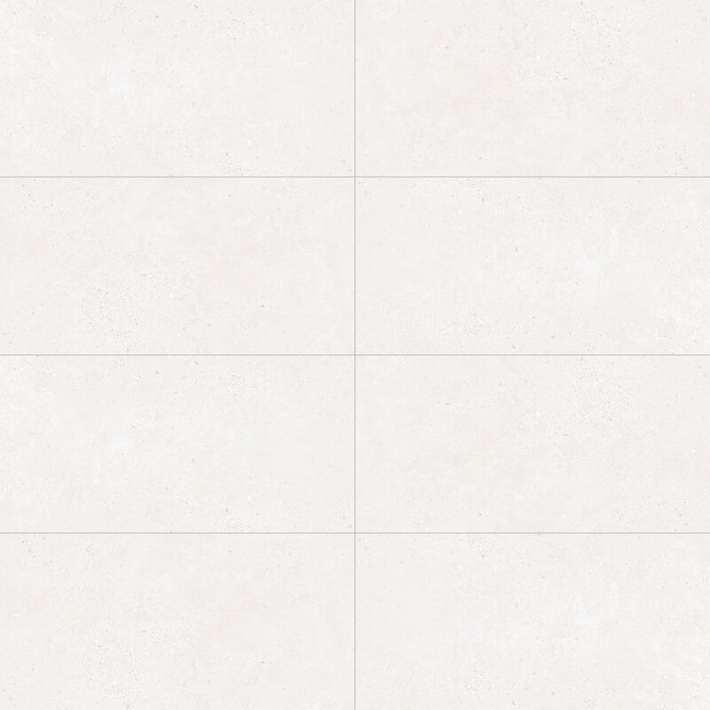 PORCELANATO ESMALTADO PEBBLE WHITE MATE 60X120 CM