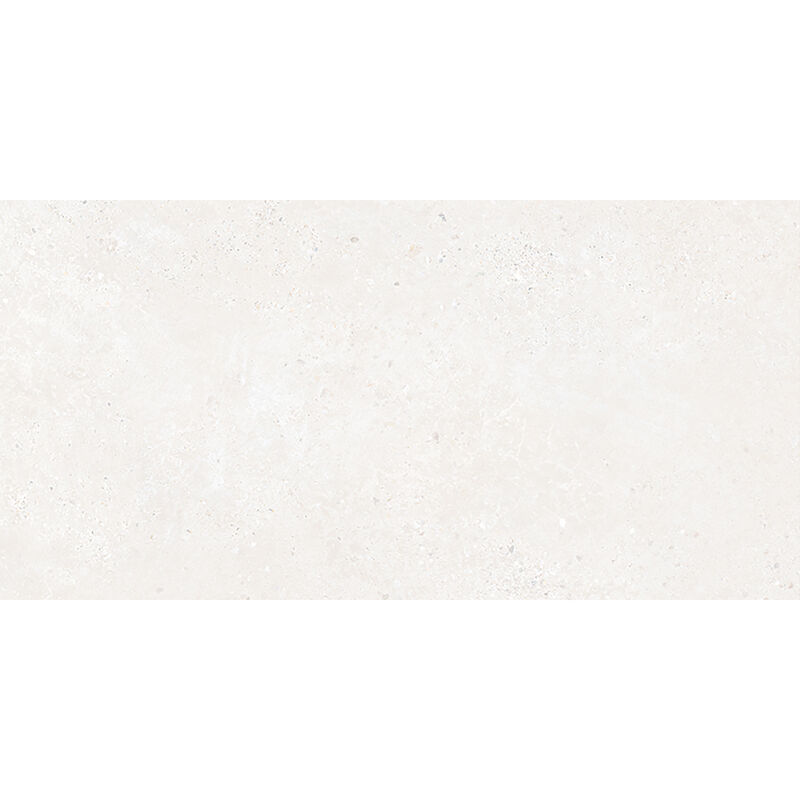 PORCELANATO ESMALTADO PEBBLE WHITE MATE 60X120 CM
