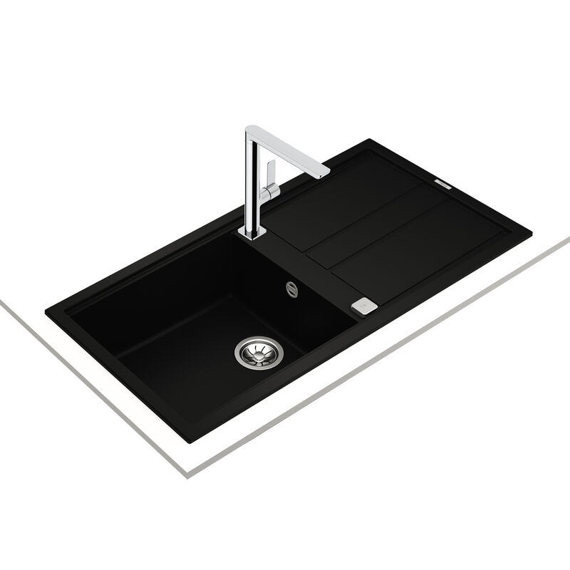 LAVADERO DE SOBREPONER NOVA 1 POZA 100X51X20 CM