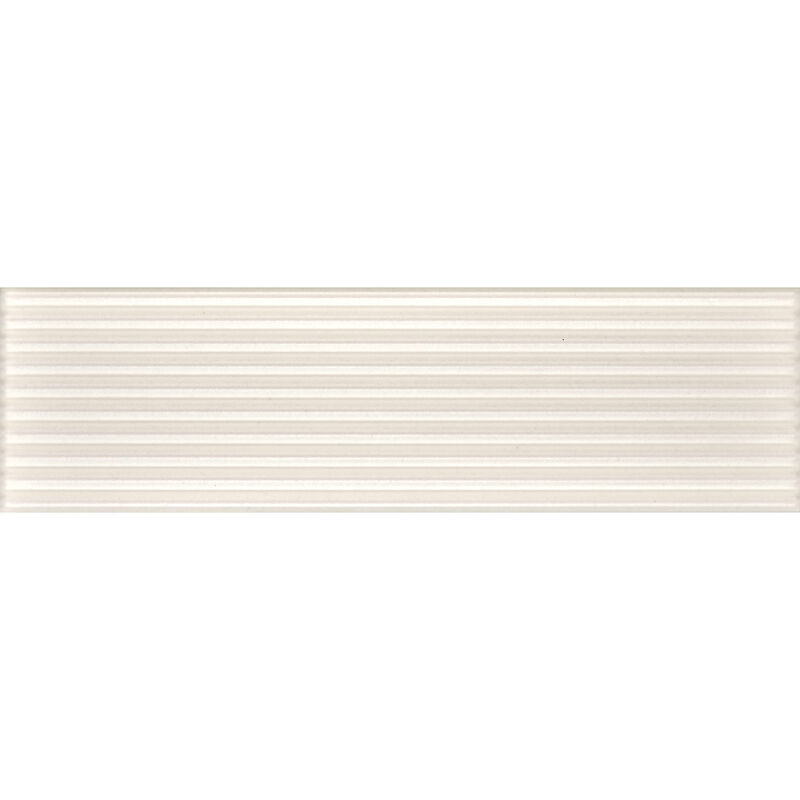 CERÁMICO ESMALTADO VIVANT LIGNE BLANC MATE 6.98X24.54 CM