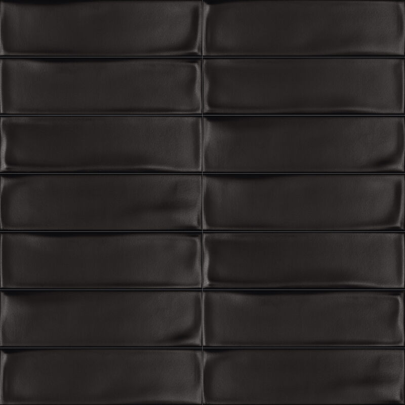 CERÁMICO ESMALTADO VIVANT NOIR MATE 6.98X24.54 CM