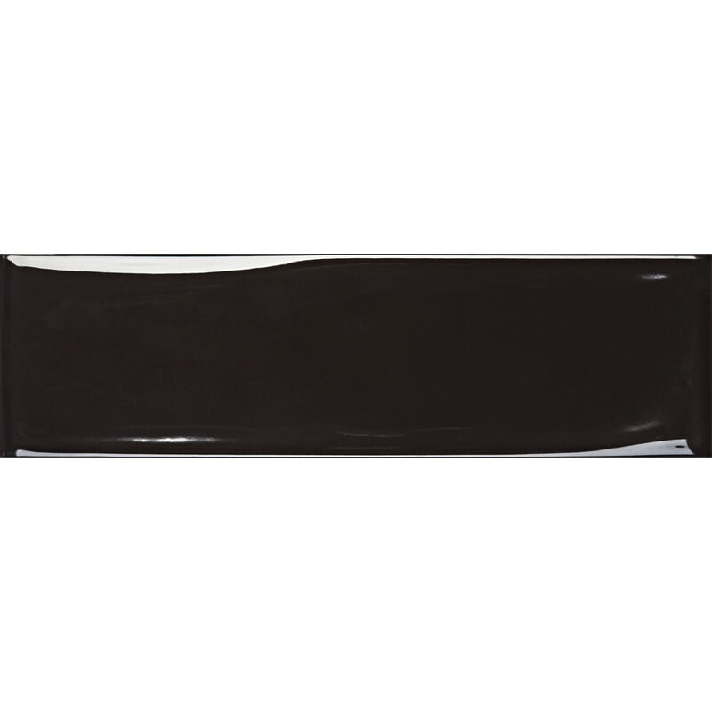 CERÁMICO ESMALTADO VIVANT NOIR BRILLO 6.98X24.54 CM