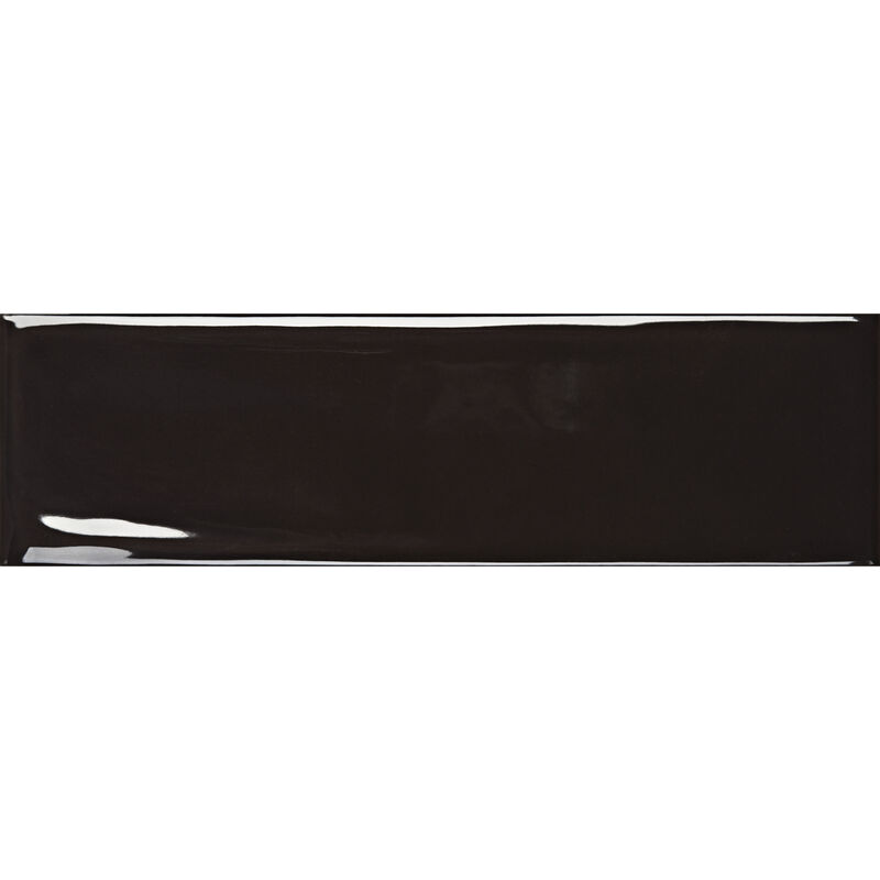 CERÁMICO ESMALTADO VIVANT NOIR BRILLO 6.98X24.54 CM