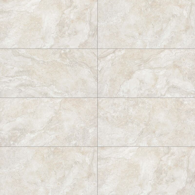 PORCELANATO ESMALTADO TRAVERTINO MALBEK BEIGE MATE 60X120 CM