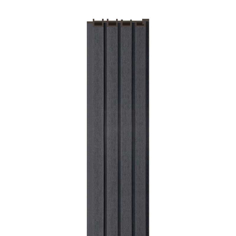 WALL PANELS EXTERIOR BLACK 21.9X290 CM