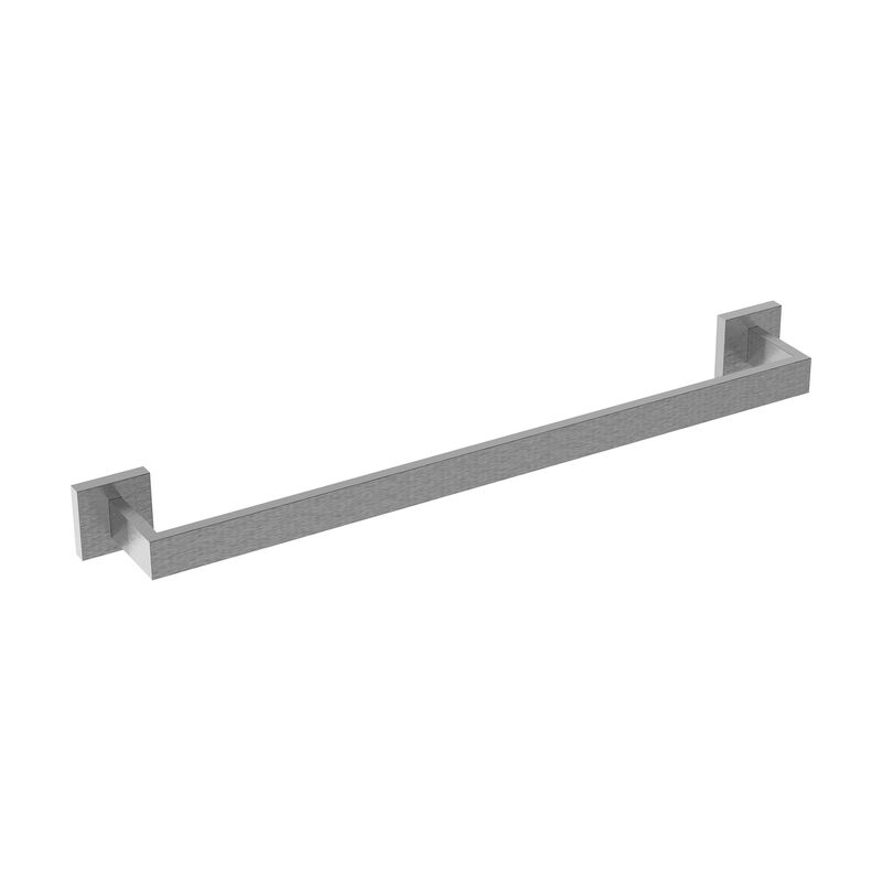 TOALLERO KUBIKA CUADRADO TIPO BARRA A LA PARED GUN GREY