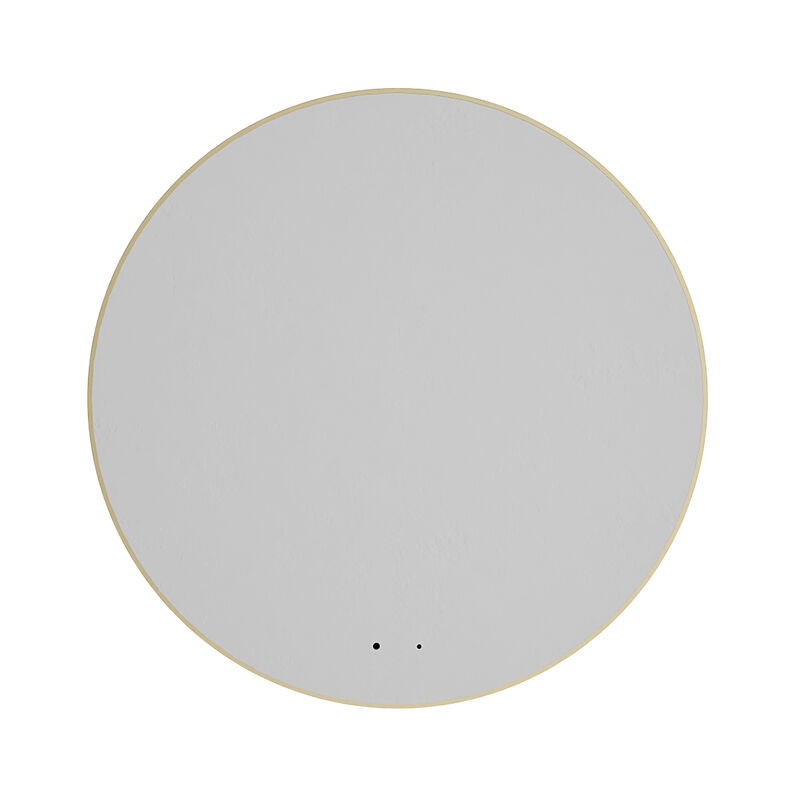 ESPEJO MORANDI GOLD REDONDO A LA PARED 75 CM