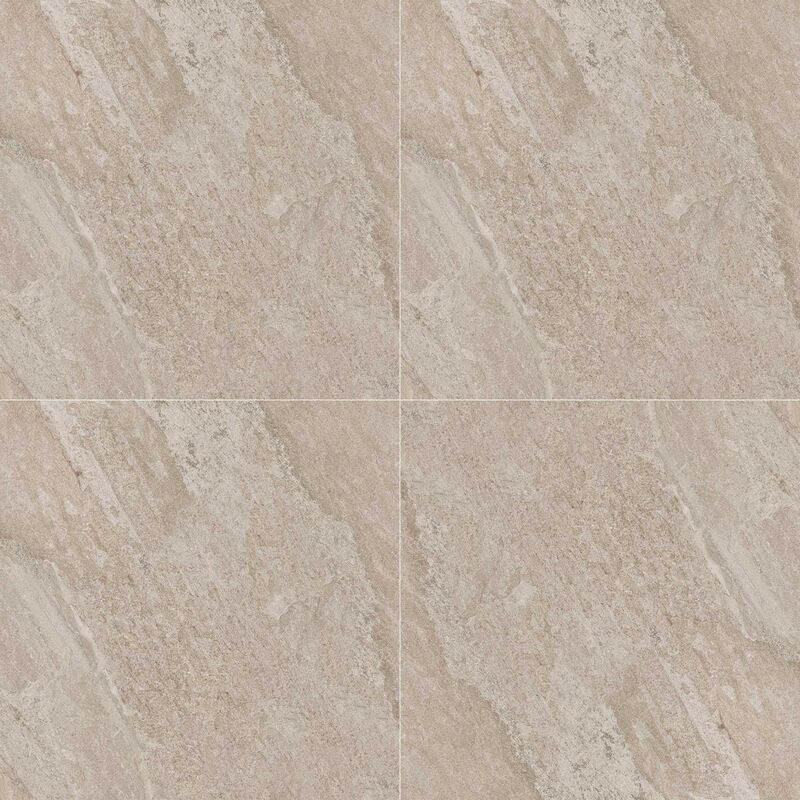 PORCELANATO ESMALTADO KORASLATE BEIGE RÚSTICO 60X60 CM