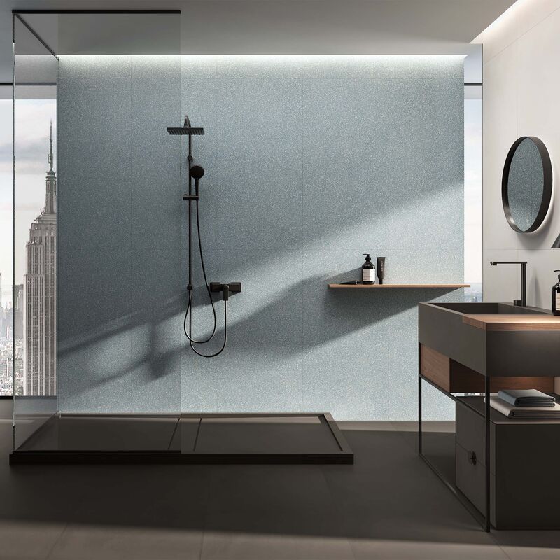 PORCELANATO ESMALTADO GRAVITY AZUL MATE 60X120 CM
