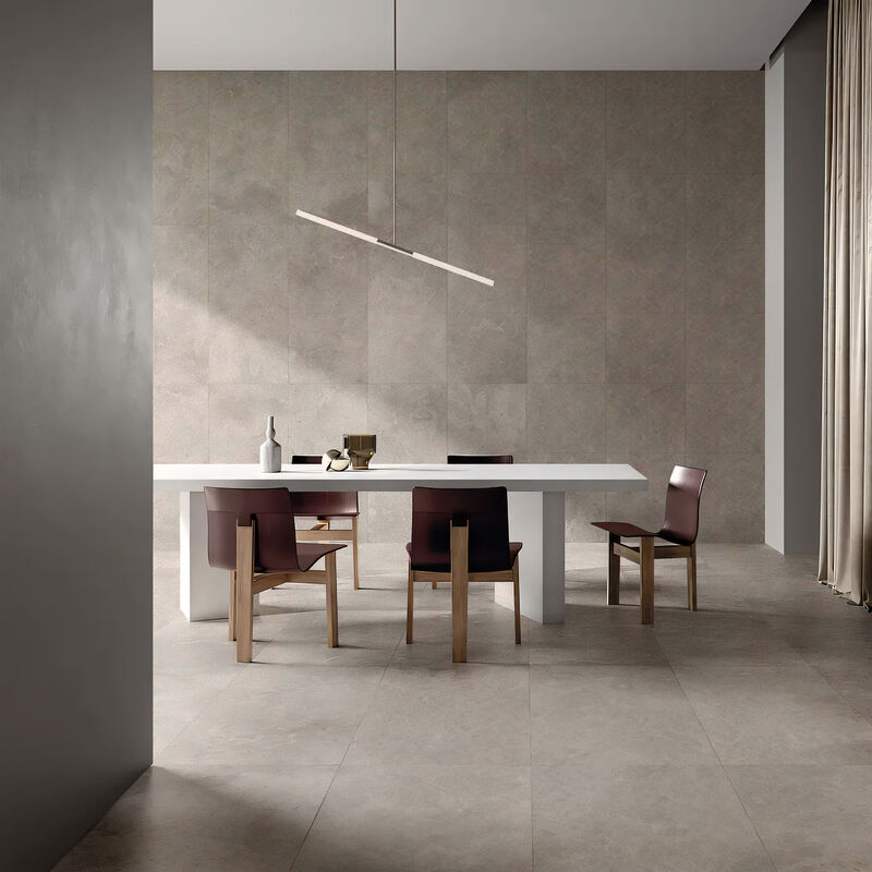 GRES PORCELÁNICO ESMALTADO DALLAS GREY MATE 60X60 CM
