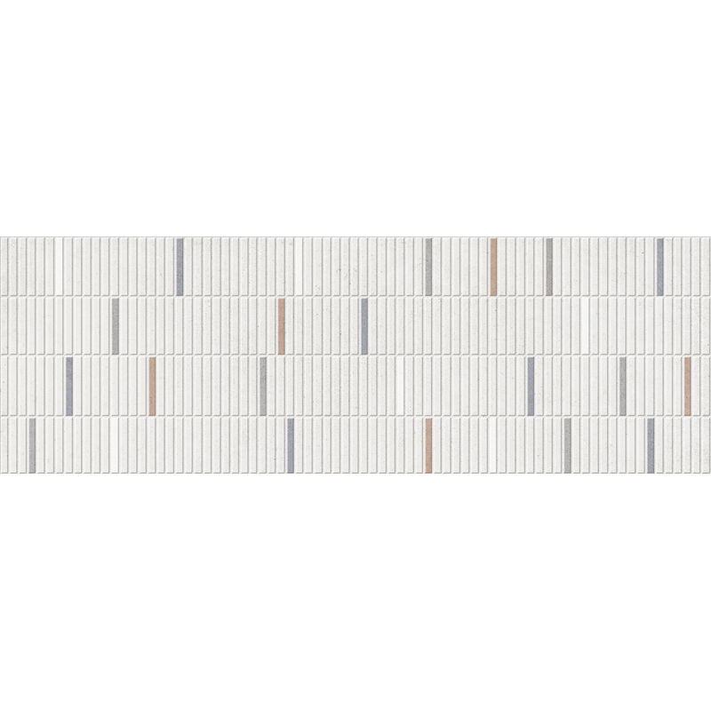 CERÁMICO ESMALTADO SABLE GRAPHIC BLANCO MATE 31X91 CM
