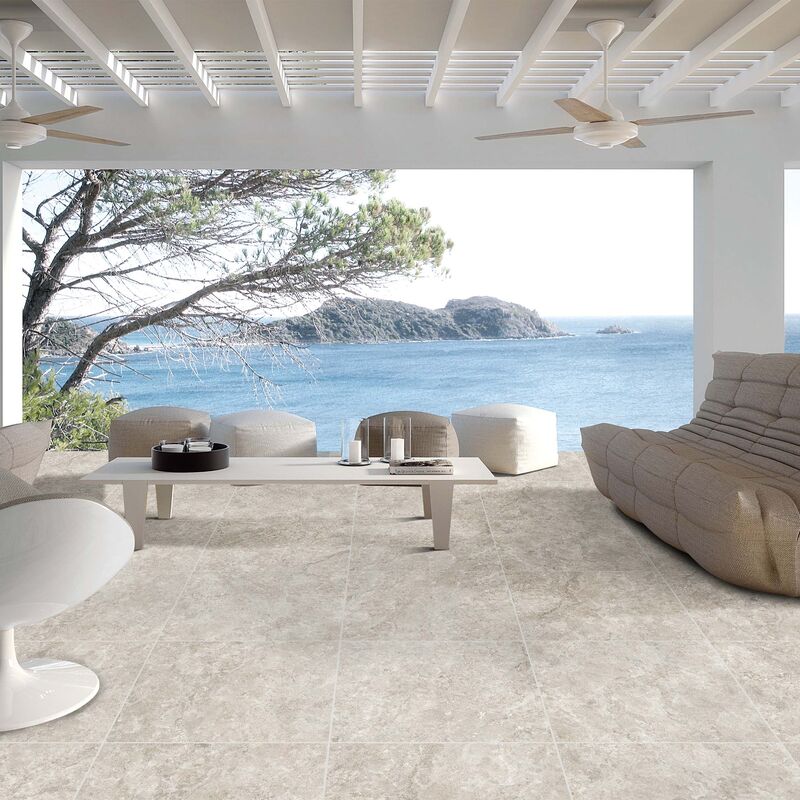 GRES PORCELÁNICO ESMALTADO FONTANA IVORY MATE 60X60 CM