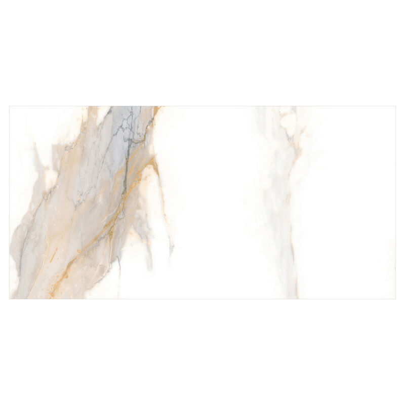 CERÁMICO ESMALTADO PRESTIGE GOLDEN WHITE BRILLO 30X60 CM