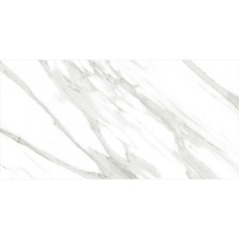 CERÁMICO ESMALTADO CARRARA WHITE BRILLO 30X60 CM