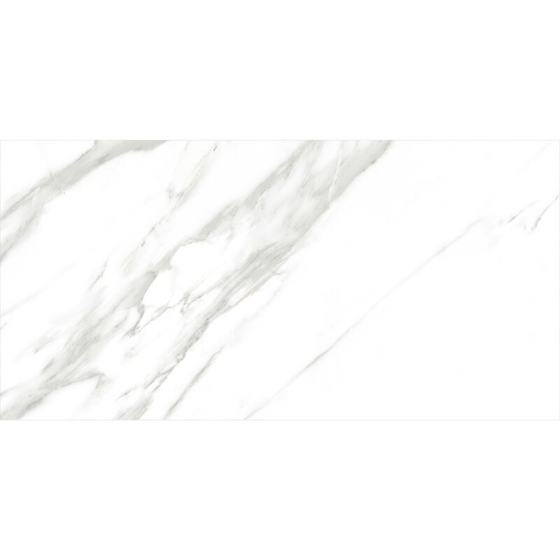 CERÁMICO ESMALTADO CARRARA WHITE BRILLO 30X60 CM