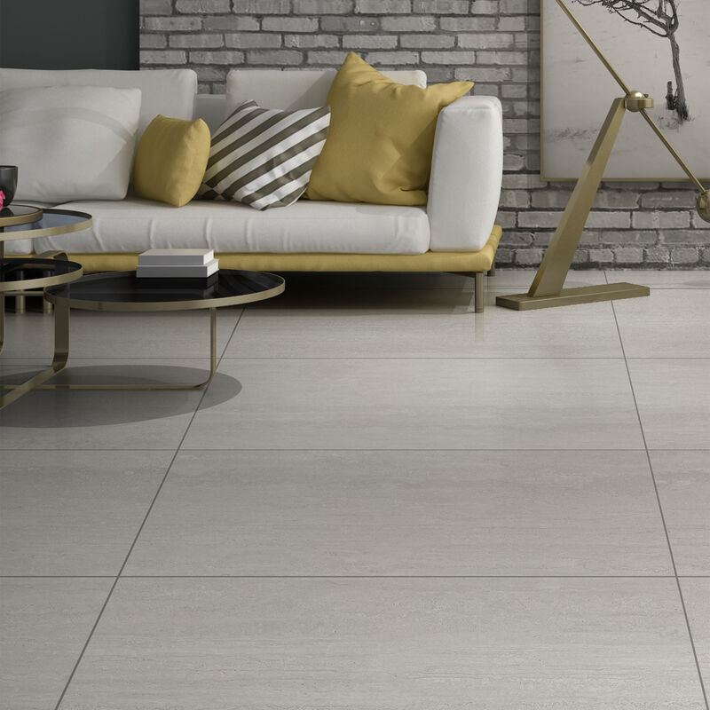 PORCELANATO ESMALTADO ROMANA GREIGE MATE 60X120 CM