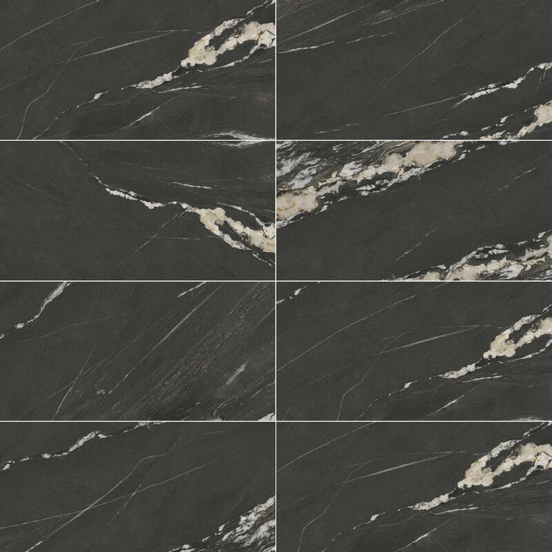 PORCELANATO ESMALTADO BRUNELLO BLACK MATE 60X120 CM
