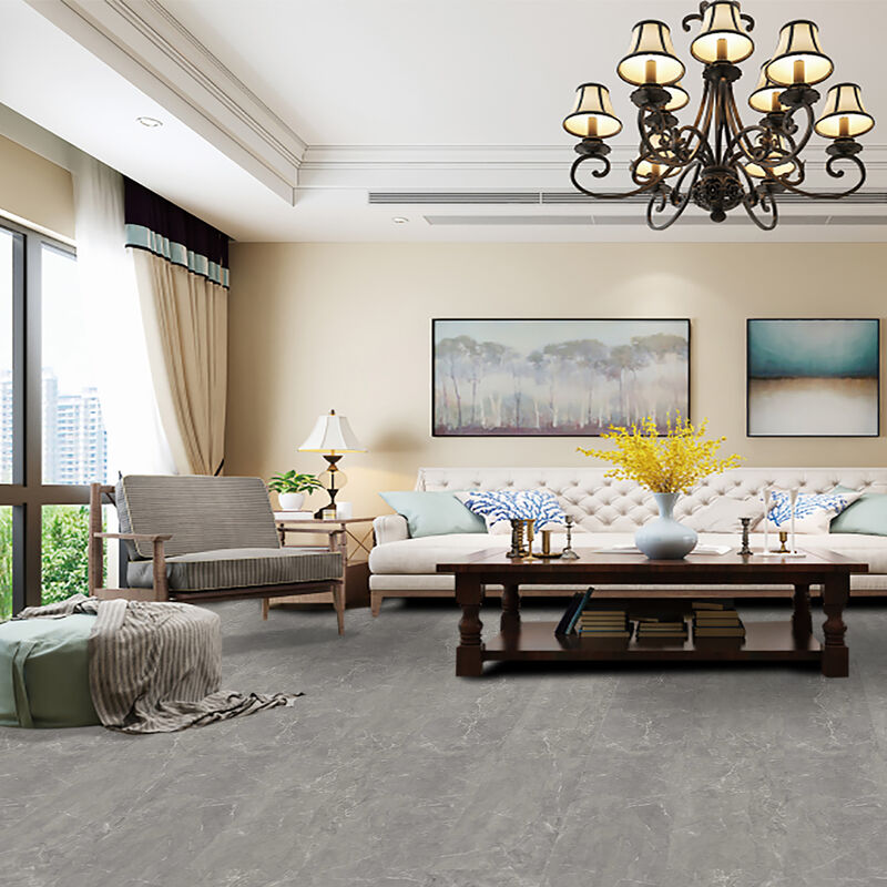 PISO SPC POWER FLOOR STONE GREY ESPESOR:5MM FORMATO: 30X60 CM