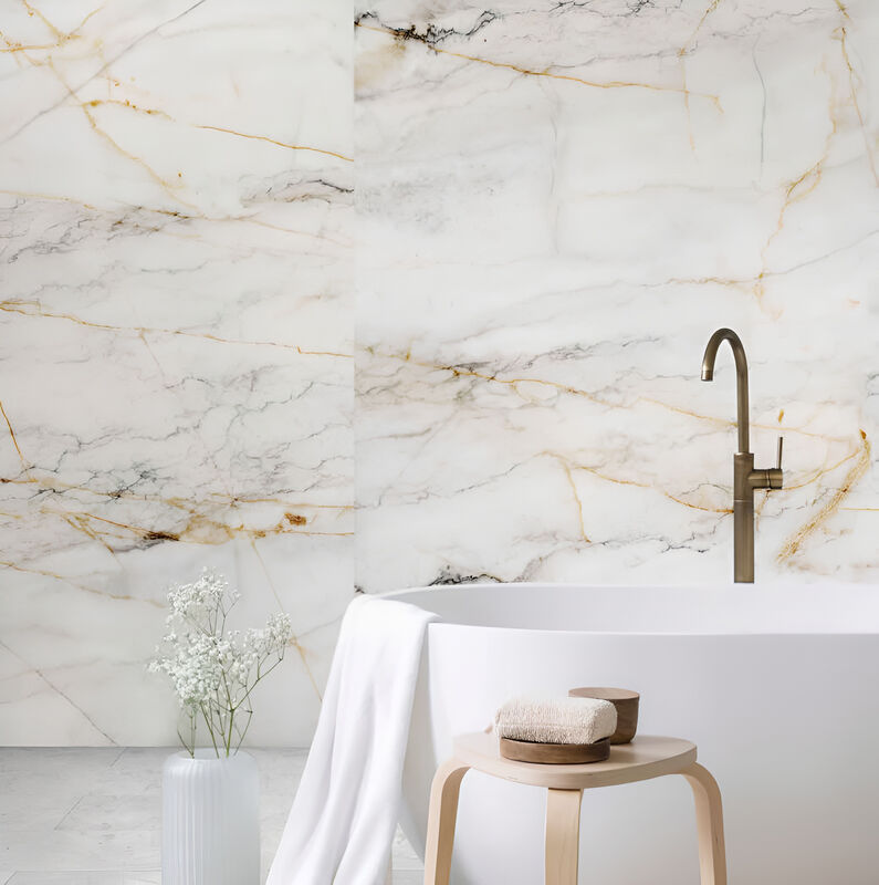 KRONOFLOORING SPC DECO WALL MARBLE GOLD ESPESOR: 4MM FORMATO: 280X123CM
