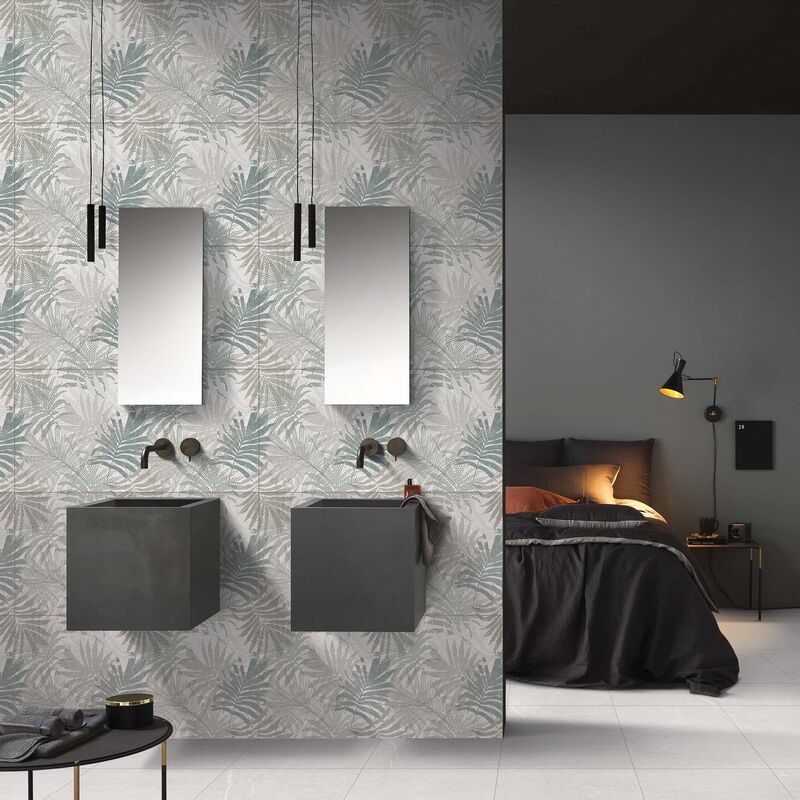 CERÁMICO ESMALTADO EDEN DECOR GRIS MATE 40X80 CM