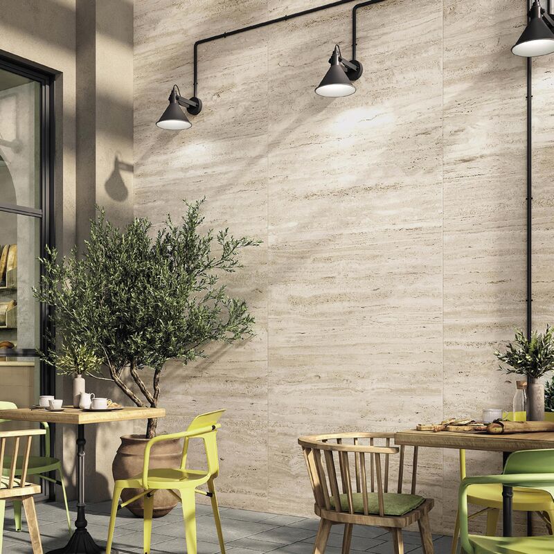 PORCELANATO ESMALTADO ELYSIAN TRAVERTINO LIGHT MATE 59.8X119.80 CM