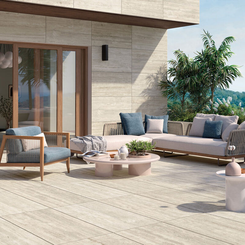 PORCELANATO ESMALTADO ELYSIAN TRAVERTINO LIGHT MATE 59.8X119.80 CM