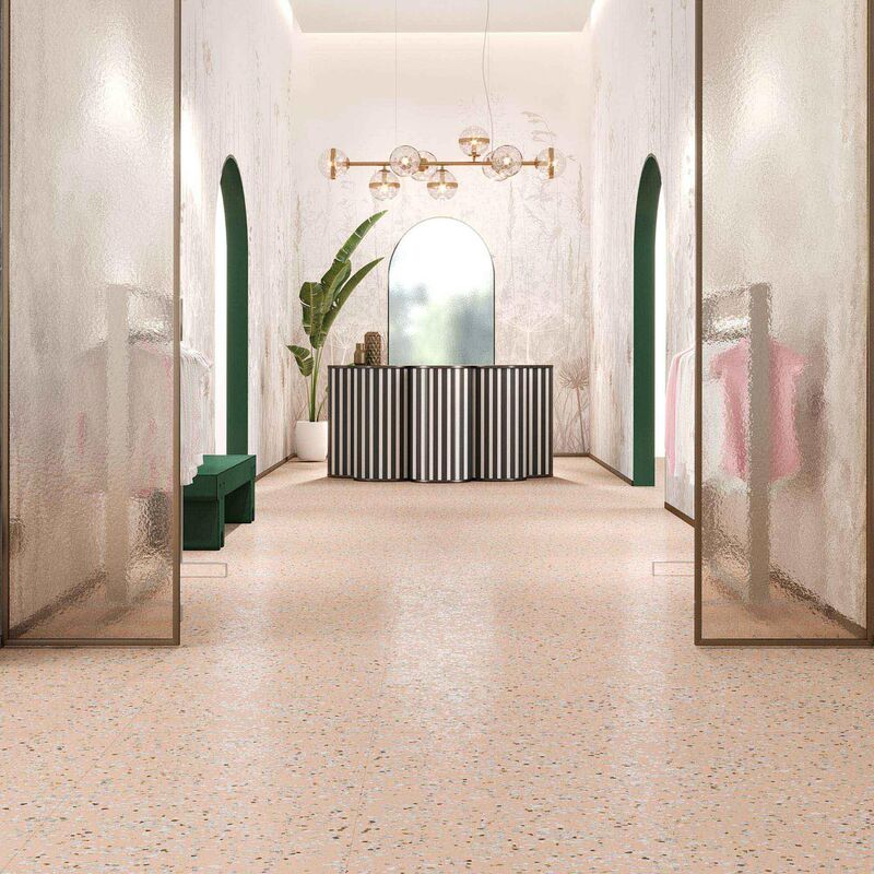 PORCELANATO ESMALTADO TRENDY PINK MATE 59.55X59.55 CM