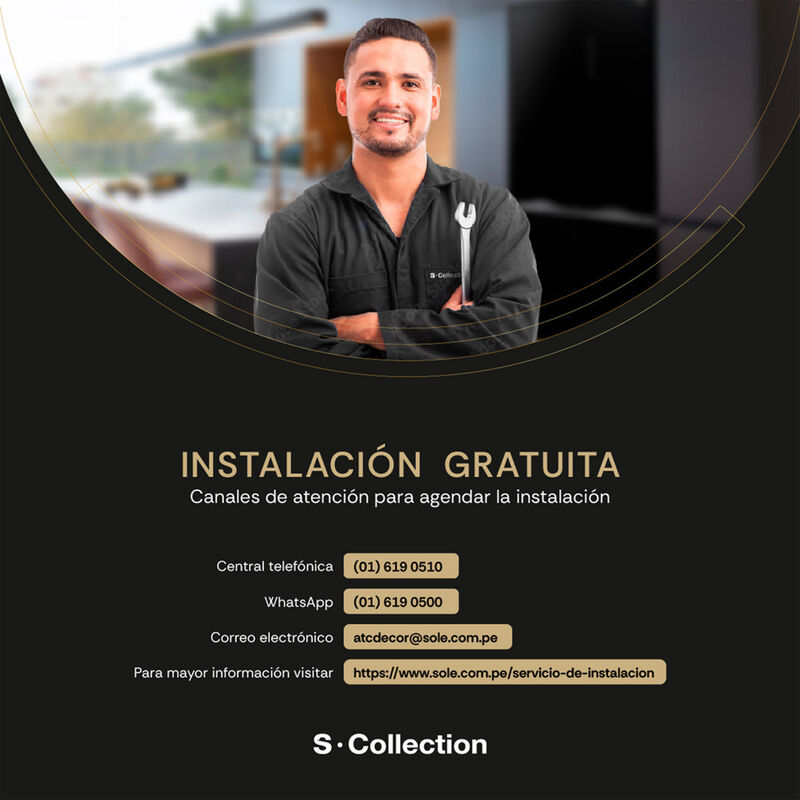 S-COLLECTION COMBO DE COCINA SOLC060+TURE81COV2+SOLHO018+SOLREF0269BG