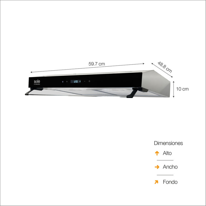 S-COLLECTION COMBO DE COCINA SOLCO063+TURE93CO+SOLHO018+SOLREF513INOX