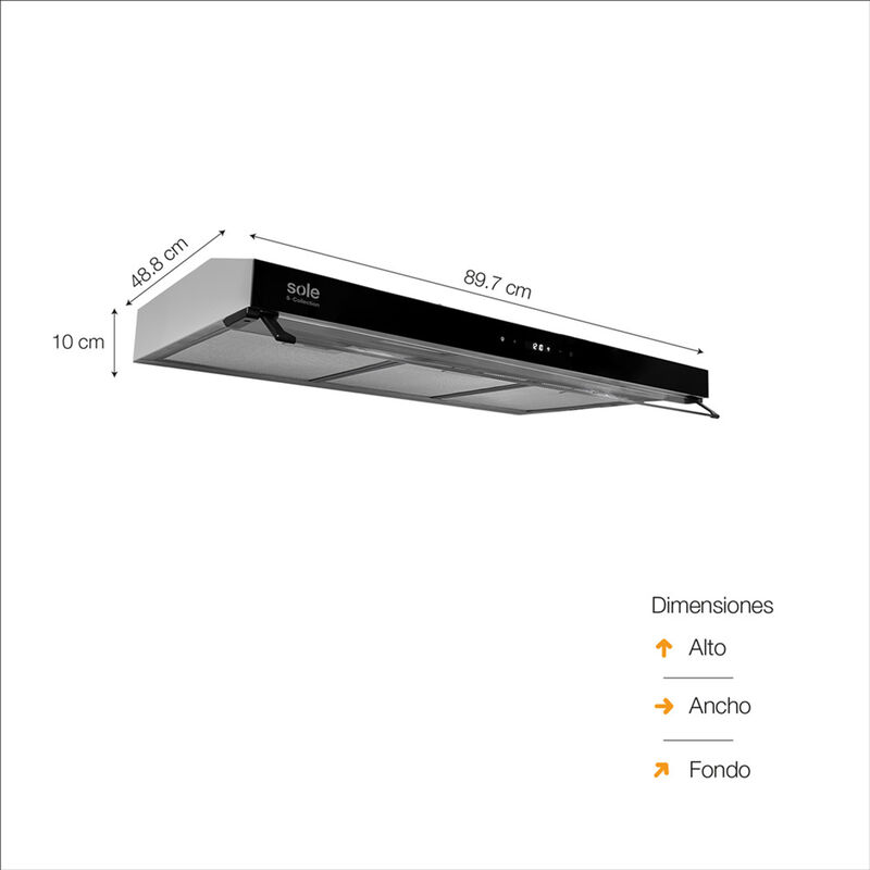 S-COLLECTION COMBO DE COCINA SOLCO064+TURE94CO+SOLHO018+SOLREF513INOX