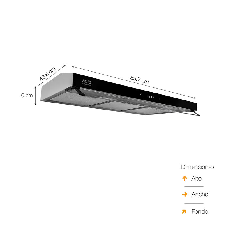 S-COLLECTION COMBO DE COCINA SOLCO064+TURE94CO+SOLHO018+SOLREF513INOX