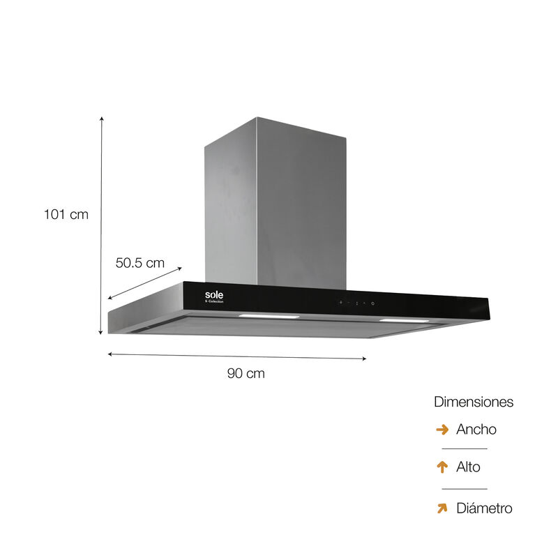 S-COLLECTION COMBO DE COCINA SOLCO064+TURE90CO+SOLHO018+SOLREF513INOX