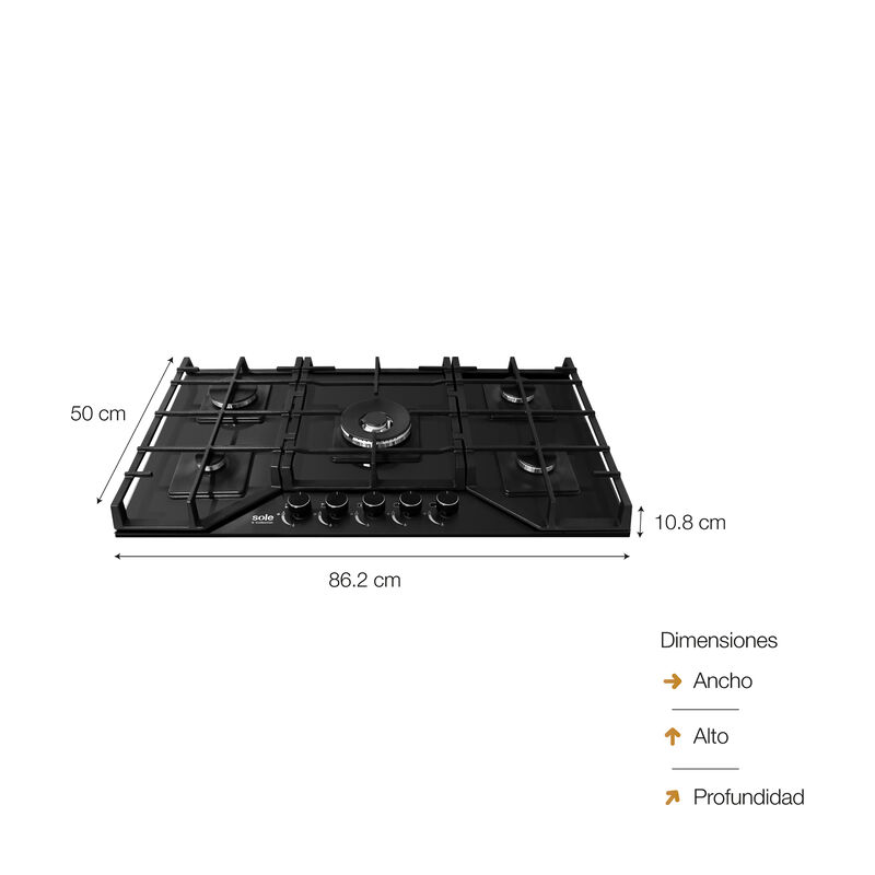 S-COLLECTION COMBO DE COCINA SOLCO067+TURE19CO+SOLHO018+SOLREF513BLKI