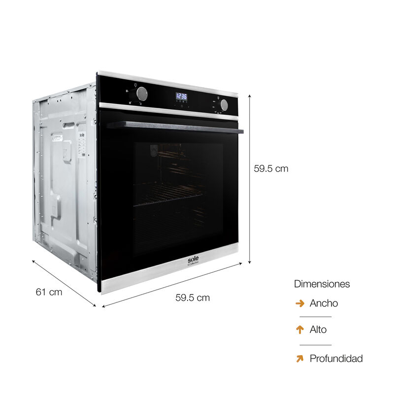 S-COLLECTION COMBO DE COCINA SOLCO067+TURE19CO+SOLHO018+SOLREF513BLKI