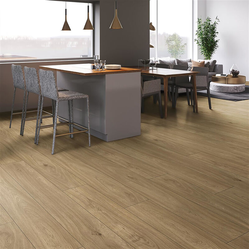 H2O FLOOR PISO POWER WOOD BUCKIGNHAM OAK ESPESOR: 8MM FORMATO: 19.5CMX128.8CM (CA 2.26)