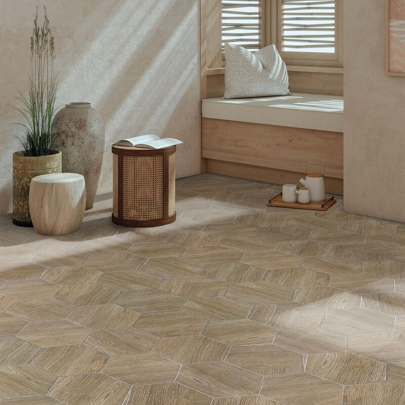 PORCELANATO ESMALTADO AMBERWOOD MATE 23.2X26.70 CM
