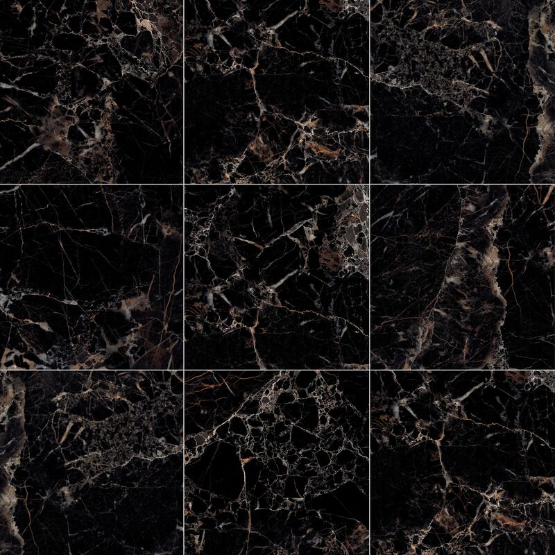 PORCELANATO ESMALTADO ELEGANT BLACK PULIDO 60X60 CM