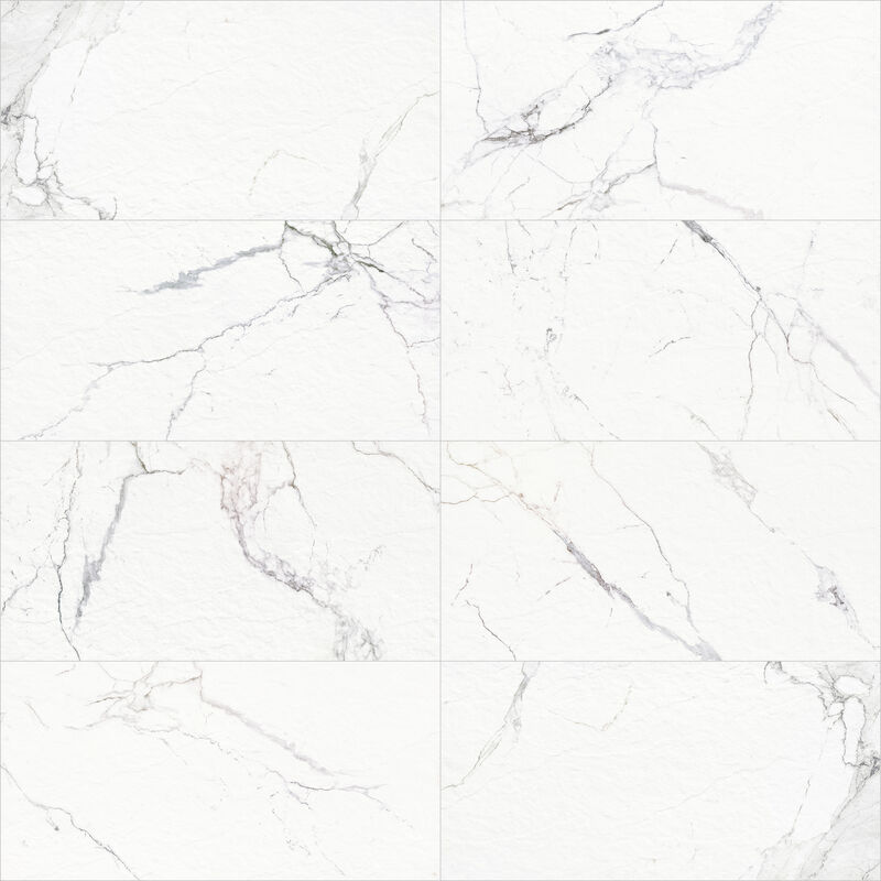 KLIPEN PORCELANATO ESMALTADO CORINTO WHITE MATE 60X120 CM (CA 1.44)