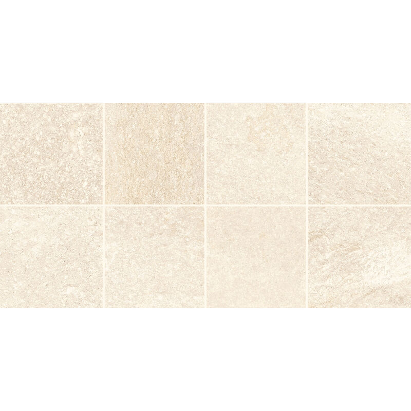PORCELANATO ESMALTADO NUSA POOL CREAM RÚSTICO 30X60 CM