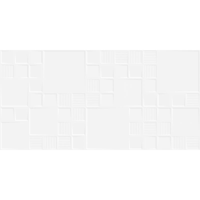 CERÁMICO ESMALTADO BLANCO CHIP MATE 60X120 CM