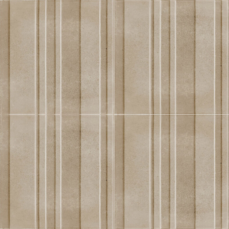 PORCELANATO ESMALTADO ARTCRAF SABBIA STRUTTURA MATE 20X20 CM