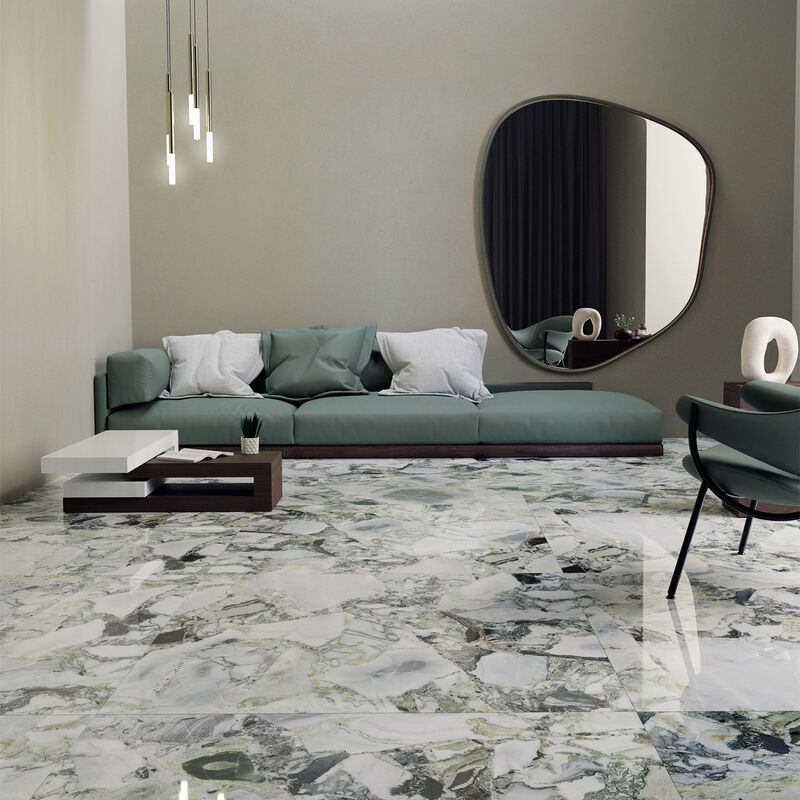 PORCELANATO ESMALTADO WHITE BEAUTY BEAUTY PULIDO 60X120 CM