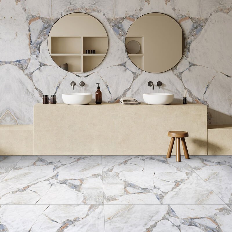 PORCELANATO ESMALTADO BRIGHT PRECIOUS PRECIOUS PULIDO 60X120 CM