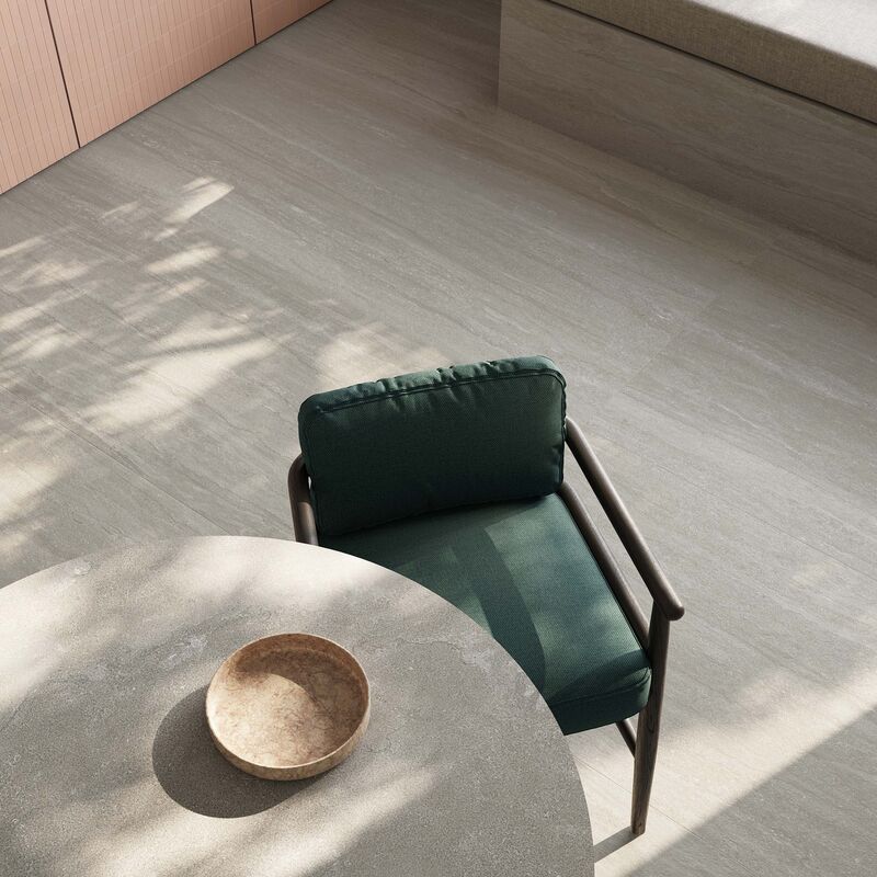 PORCELANATO NO ESMALTADO DORSET CENERE VEIN CUT MATE 79.7X159.6 CM