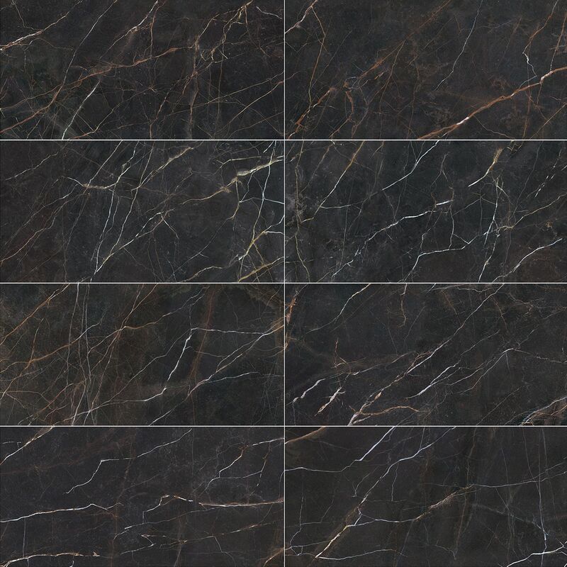 PORCELANATO NO ESMALTADO LAURENT NEGRO ANTICATTO MATE 60X120 CM