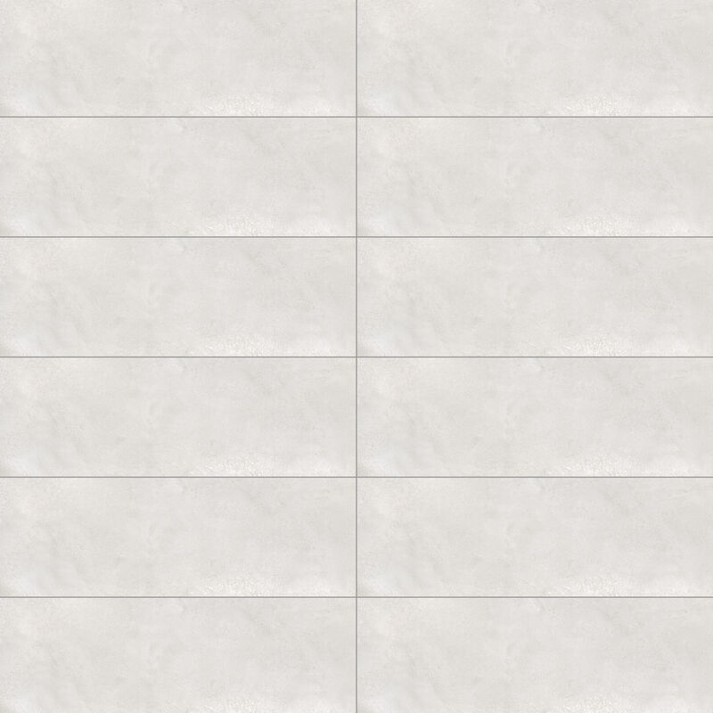 CERÁMICO ESMALTADO METALLO BLANCO MATE 29.8X89.80 CM